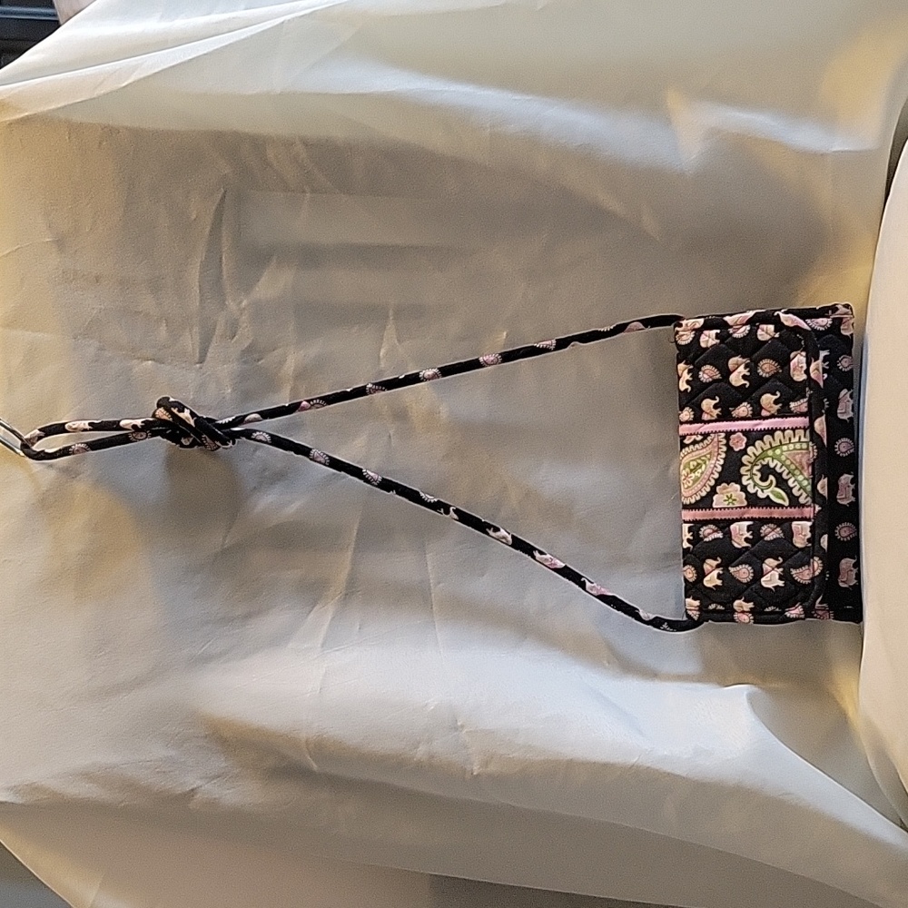 Vera Bradley Pink Elephant Crossbody Purse Rare, Retired